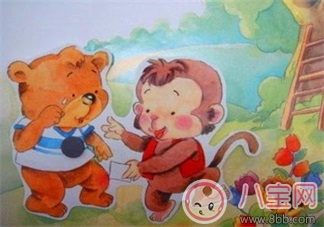 媽媽講故事：小猴和小熊植樹