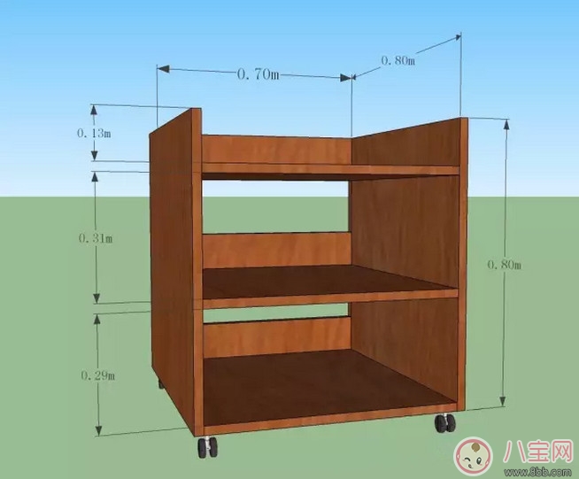 自制尿布臺 自己做的尿布臺(內(nèi)含尿布臺設(shè)計圖)