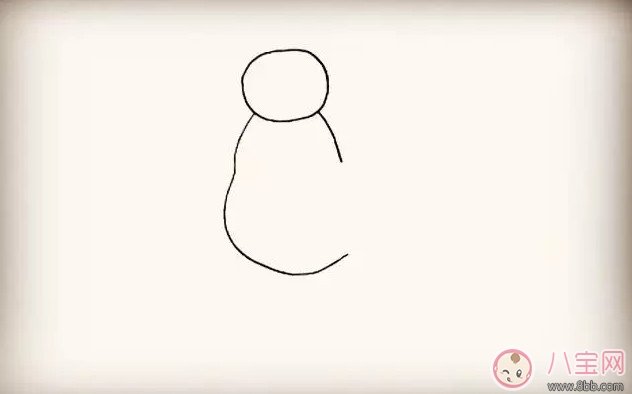 超能陸戰隊大白簡筆畫 寶寶簡筆畫