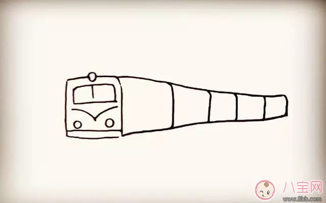 兒童簡(jiǎn)筆畫(huà) 小火車(chē)簡(jiǎn)筆畫(huà)