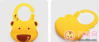 吃輔食再也不怕臟了 賈靜雯女兒咘咘同款硅膠可折疊圍兜 吃輔食再也不怕臟了 賈靜雯女兒咘咘同款硅膠可折疊圍兜