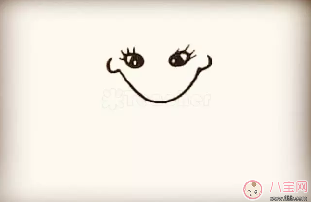 簡單兩筆畫出媽媽 媽媽簡筆畫教學