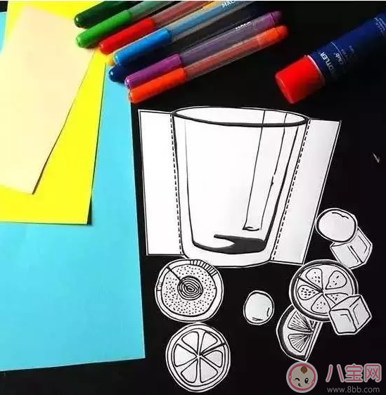 清涼夏日自制小玩具 DIY夏日帽子和飲料 清涼夏日自制小玩具 DIY夏日帽子和飲料