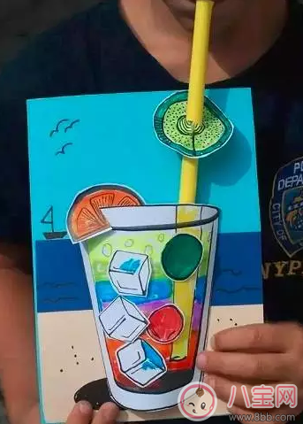 清涼夏日自制小玩具 DIY夏日帽子和飲料 清涼夏日自制小玩具 DIY夏日帽子和飲料