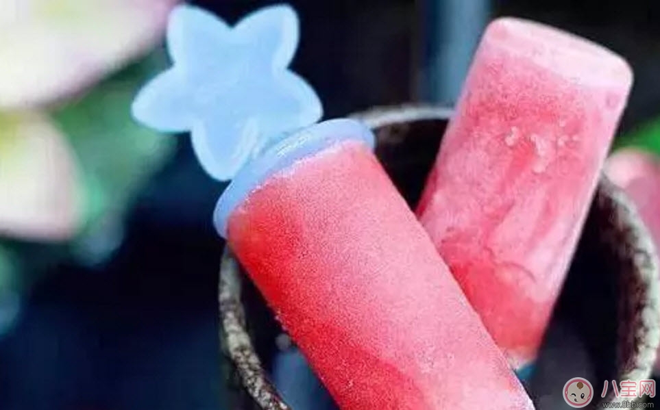 夏季解暑神器 自制西瓜冰淇淋