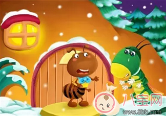 睡前寓言故事  螞蟻和蟈蟈