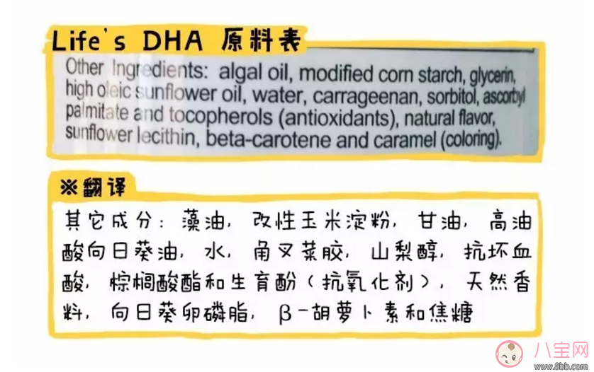 Lifes DHA怎么樣 Lifes DHA適合多大的孩子吃(Lifes DHA成分測評) Lifes DHA怎么樣 Lifes DHA適合多大的孩子吃(Lifes DHA成分測評)