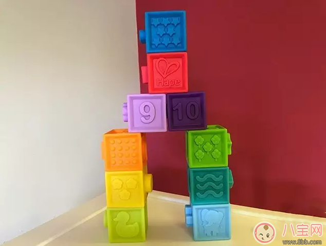 Hape軟膠浮雕積木寶寶可以咬嗎 Hape軟膠浮雕積木使用測評