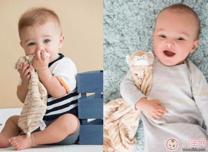 哪款安撫巾適合寶寶抓握 貝小七同款美國Angel Dear安撫巾怎么樣