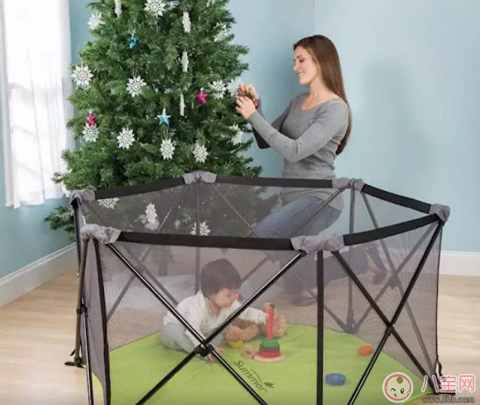 單獨帶娃如何保障寶寶安全 美國Summer infant便攜折疊游戲圍欄攜帶方便嗎 單獨帶娃如何保障寶寶安全 美國Summer infant便攜折疊游戲圍欄攜帶方便嗎
