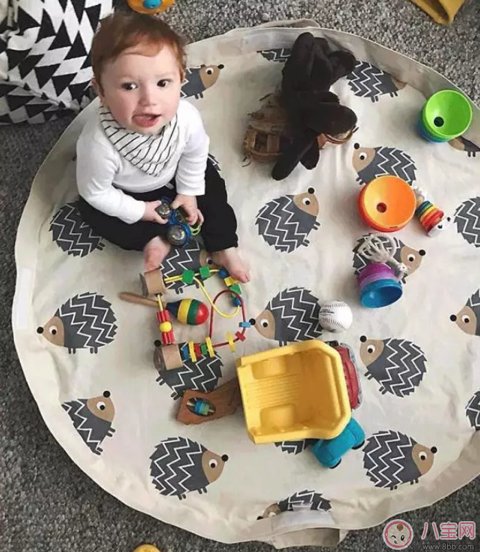 孩子玩具堆得到處是怎么辦 加拿大3 Sprouts游戲收納墊好不好 孩子玩具堆得到處是怎么辦 加拿大3 Sprouts游戲收納墊好不好