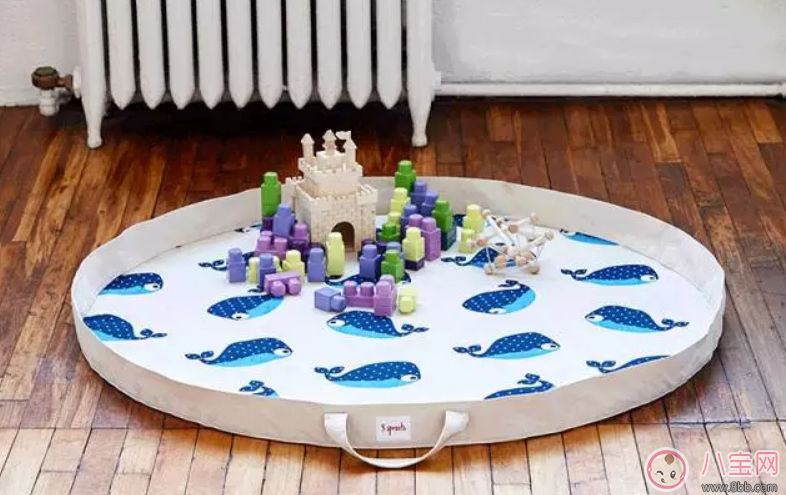 孩子玩具堆得到處是怎么辦 加拿大3 Sprouts游戲收納墊好不好 孩子玩具堆得到處是怎么辦 加拿大3 Sprouts游戲收納墊好不好