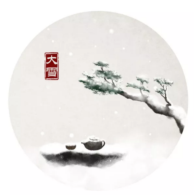 今日大雪說說朋友圈配圖 今天大雪帶字圖片素材壁紙