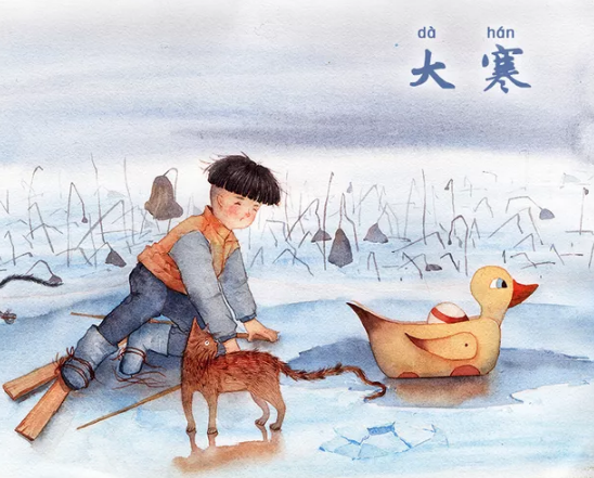 2018大寒節(jié)氣圖片 24節(jié)氣大寒圖片素材