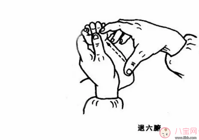 孩子積食怎么推拿  小兒積食發燒推拿手法圖解