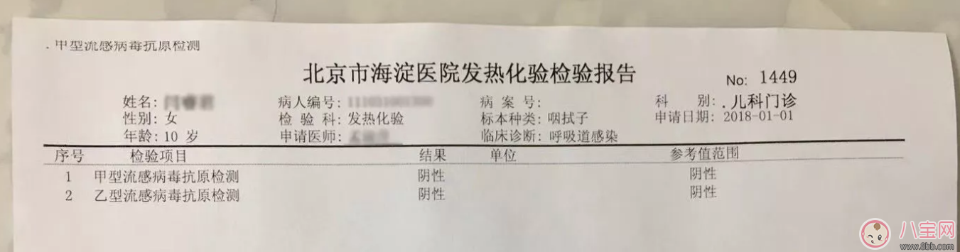 孩子在醫院怎么知道他得的是流感 孩子是流感怎么照顧