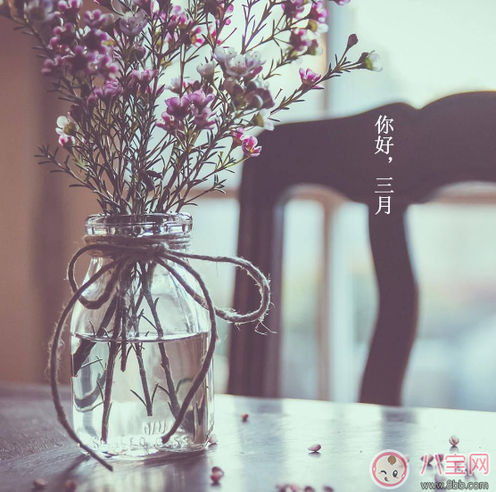 2月走了迎接3月的句子 迎接3月的帶圖心情說說