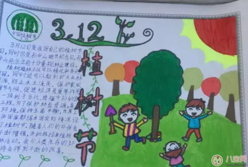2018漂亮的植樹(shù)節(jié)手抄報(bào)內(nèi)容 植樹(shù)節(jié)手抄報(bào)圖片大全 