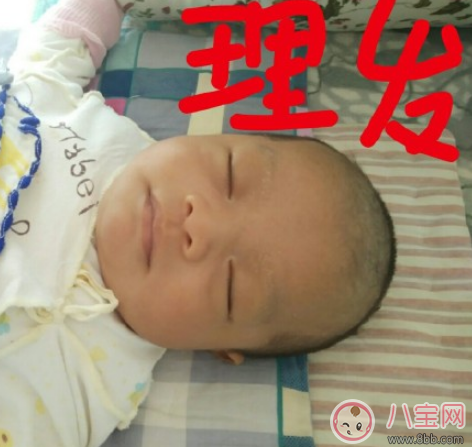 自己給寶寶理發說說 給兒子理發的說說朋友圈