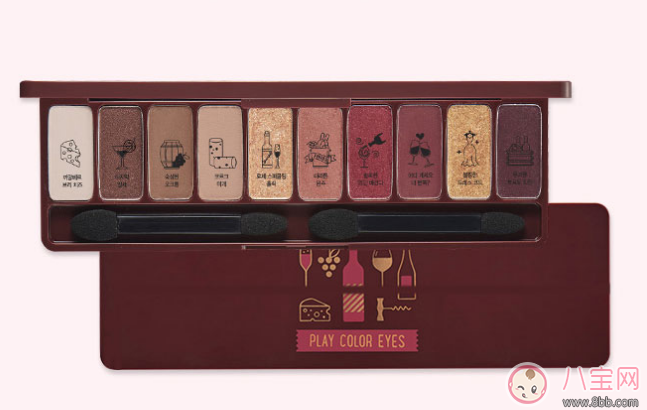 愛麗小屋紅酒眼影盤真假辨別方法 愛麗小屋紅酒眼影盤真假圖片對比