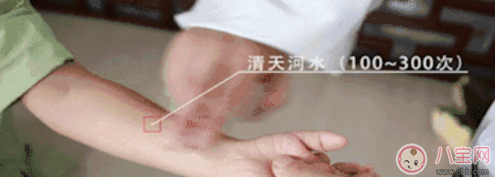 小兒脾虛濕盛型濕疹推拿方法 寶寶脾虛濕盛濕疹推拿圖解