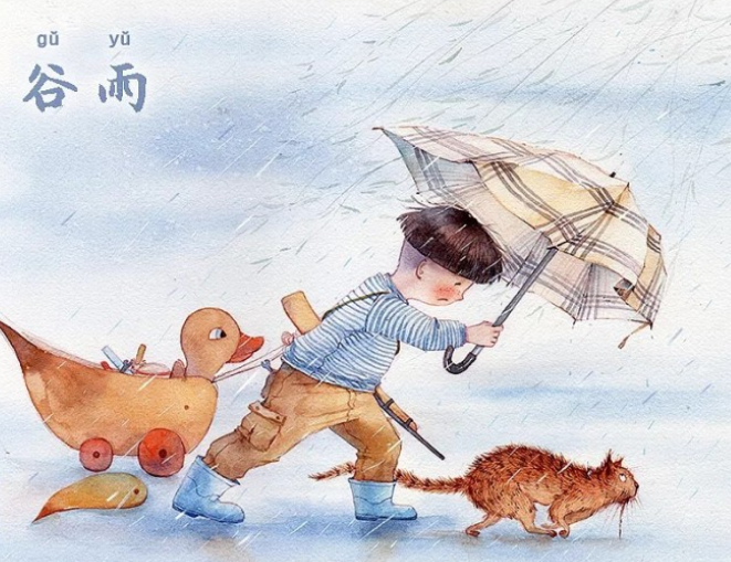 谷雨節氣圖片素材大全2018 有關谷雨諺語谷雨配圖節氣圖片