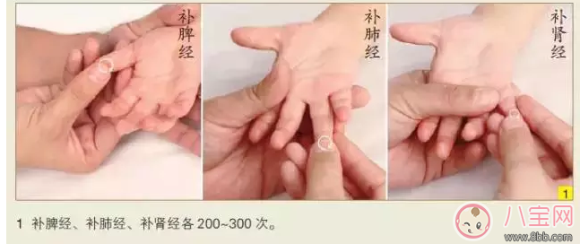 小孩感冒初期咳嗽推拿方法 小兒感冒初期咳嗽推拿圖解