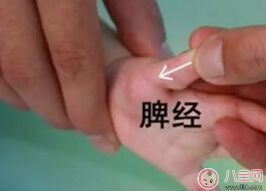 小兒補脾推拿手法 寶寶補脾經推拿按摩手法圖解