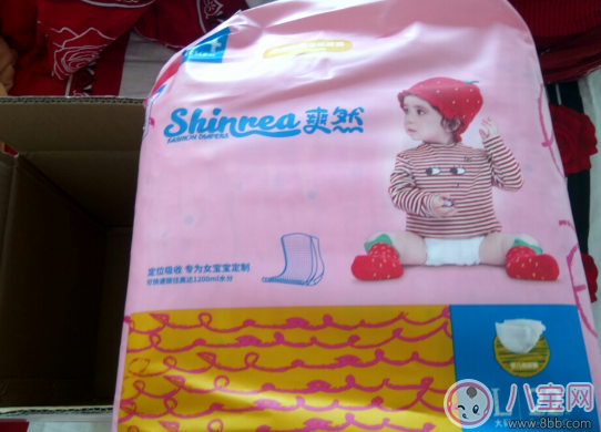 爽然S4女寶紙尿褲怎么樣 爽然S4女寶紙尿褲使用測評