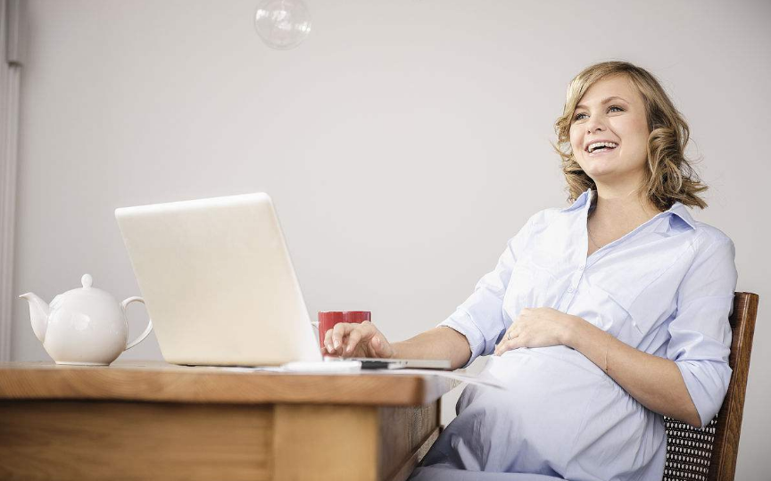 懷孕可以用電腦工作嗎 懷孕用電腦會有輻射嗎