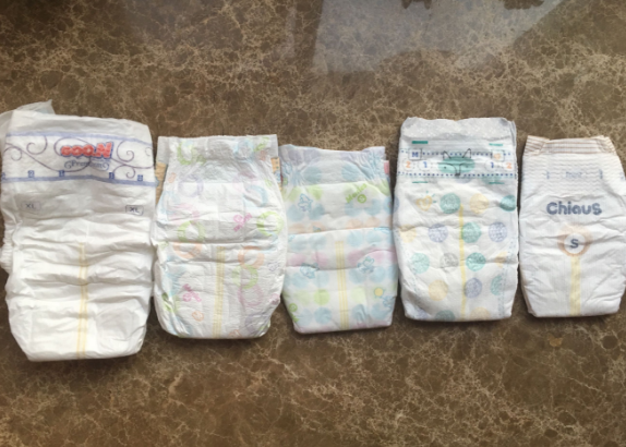 大王天使和花王幫寶適雀氏紙尿褲對比測評2018