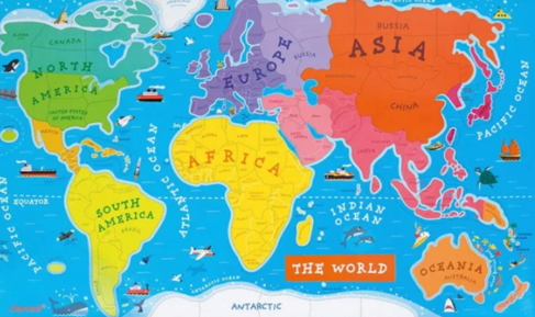 法國janod木質(zhì)磁性貼世界拼圖怎么樣 多大的寶寶適合玩法國janod木質(zhì)磁性貼世界拼圖