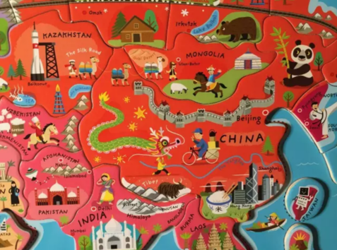 法國janod木質(zhì)磁性貼世界拼圖怎么樣 多大的寶寶適合玩法國janod木質(zhì)磁性貼世界拼圖