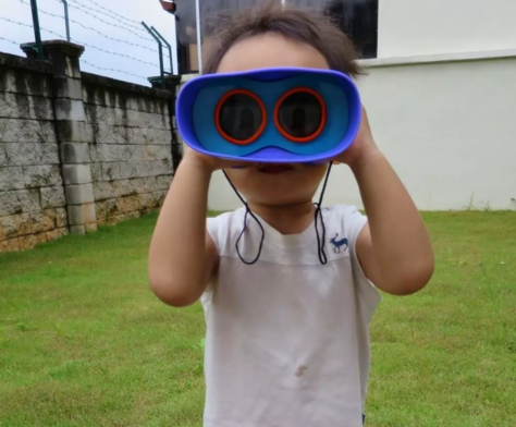 兒童望遠鏡哪款好 瓦力雙筒望遠鏡寶寶容易使用嗎