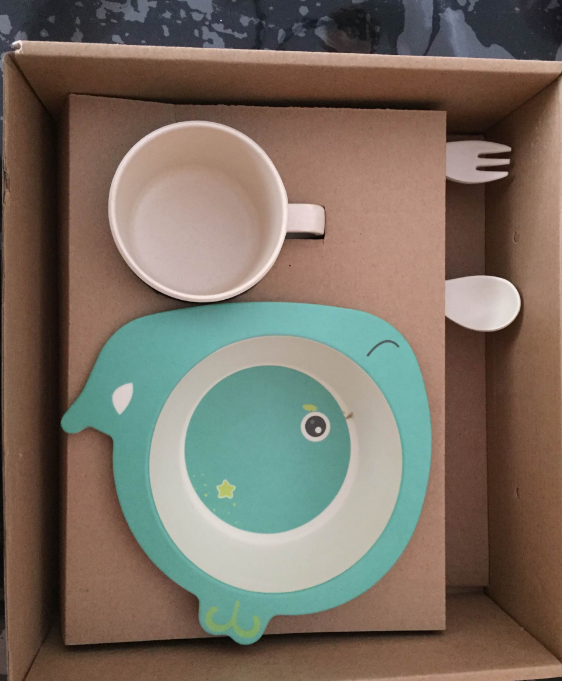 寶寶用竹纖維餐具怎么樣 kerr竹纖維兒童餐具好用嗎