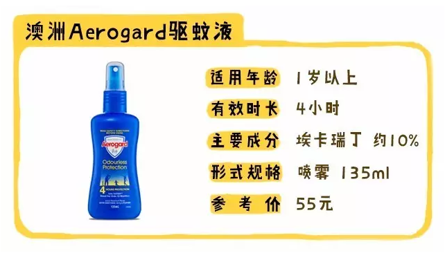 埃卡瑞Aerogard驅蚊液怎么樣 Aerogard驅蚊液寶寶能用嗎