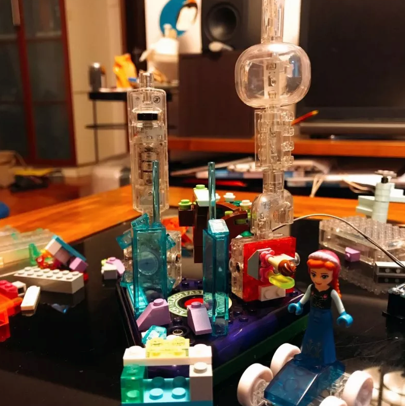 3D激光搭建積木Laser Pegs適合多大的寶寶玩 3D激光搭建積木Laser Pegs使用測評