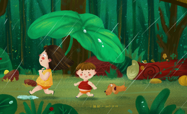 夏天下雨的心情說說配圖 描寫夏天下雨的唯美句子短語