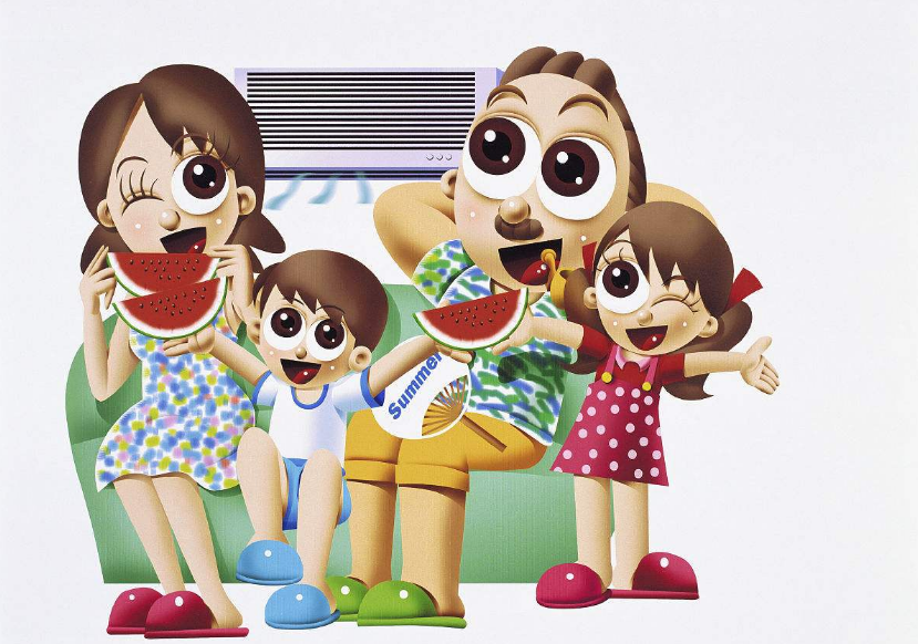 天熱在家看劇吃西瓜吹空調(diào)的心情說(shuō)說(shuō) 2018夏季宅家的句子感慨朋友圈