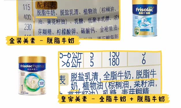 金裝美素和皇家美素哪個好 美素佳兒哪個系列奶粉好