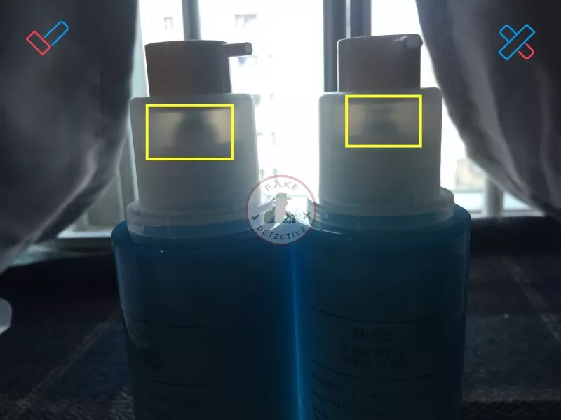 蘭芝保濕乳真假鑒別方法 蘭芝保濕乳真假圖片對比