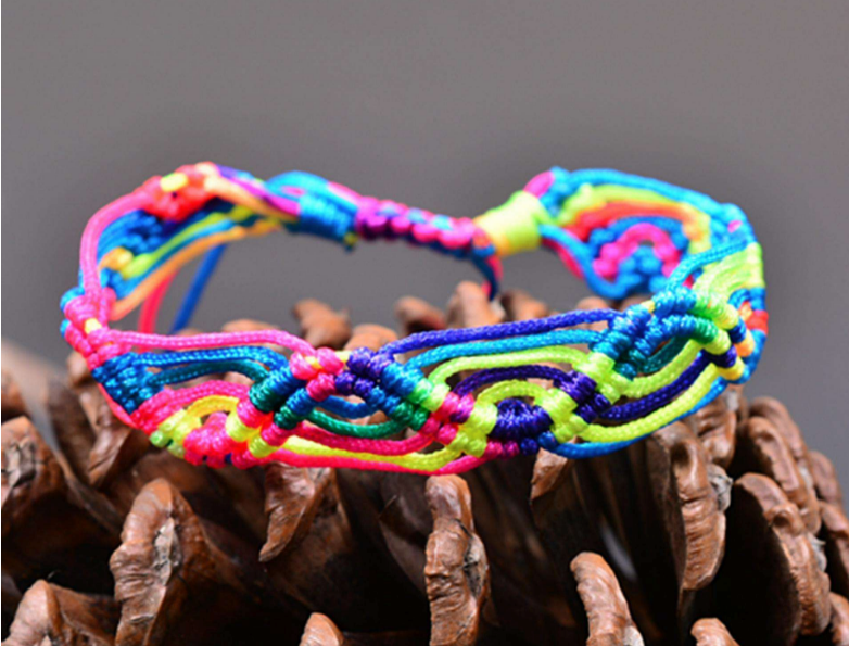 端午系五彩繩配圖心情說說 2018戴端午繩的圖片句子短語朋友圈