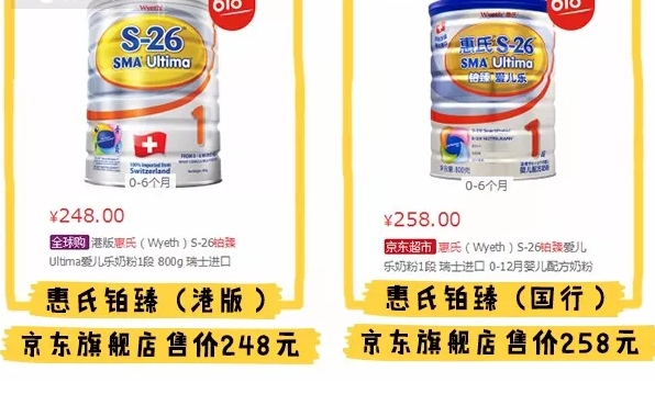 港版鉑臻奶粉奶源怎么樣 港版惠氏鉑臻奶粉配方區(qū)別