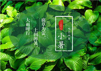 2018小暑天氣熱嗎 小暑節(jié)氣并不等同于暑伏