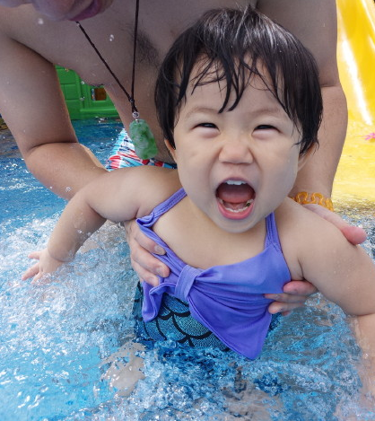 寶寶第一次游泳語錄 寶寶第一次游泳的說說句子