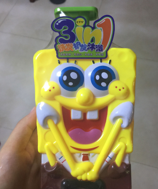 海綿寶寶兒三合一沐浴露怎么樣 寶寶用海綿寶寶沐浴露喜歡嗎