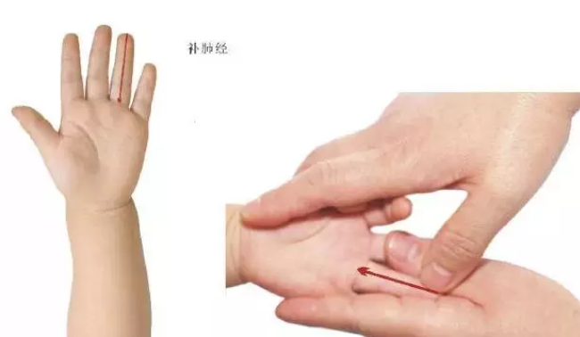 寶寶肺經正確手法圖 小兒補肺經的推拿手法