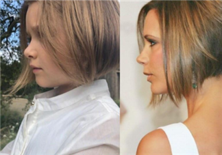 小七短發(fā)撞臉?gòu)寢?孩子是更像父親還是更像母親