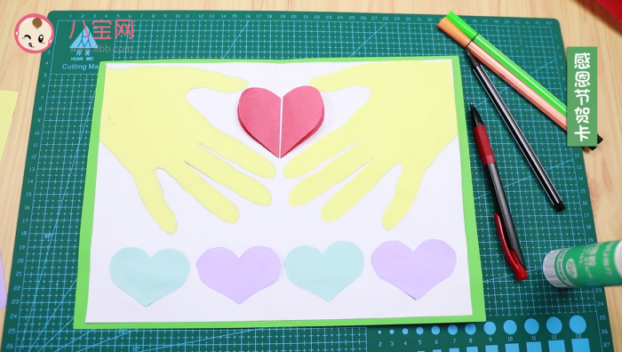 感恩節(jié)賀卡制作視頻   感恩節(jié)賀卡DIY步驟圖