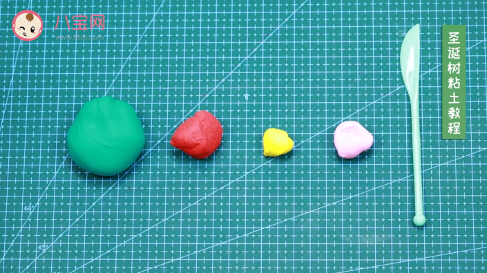 圣誕樹粘土視頻教程 圣誕樹粘土制作方法